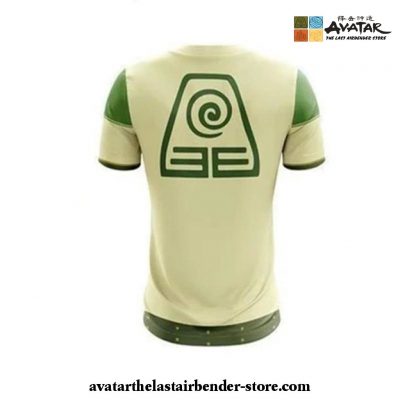 2021 Avatar The Last Airbender T-Shirt - Earth Nation T-Shirt Cosplay
