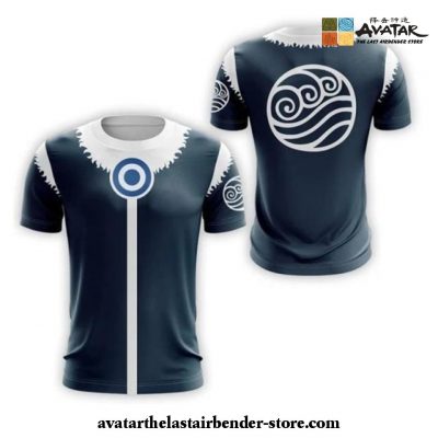 2021 Avatar The Last Airbender T-Shirt - Water Nation T-Shirt Cosplay Xxxl