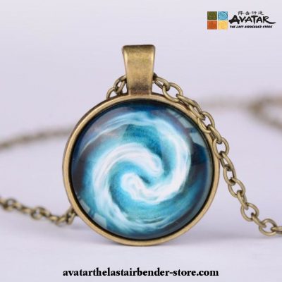 2021 New Avatar The Last Airbender Necklace Kingdom Jewelry Air Nation Bronze