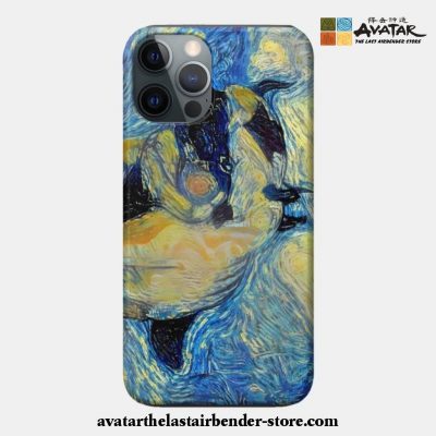 Appa In Flight Avatar The Last Airbender Starry Night Phone Case Iphone 7+/8+