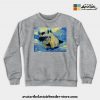 Appa In Flight Starry Night Crewneck Sweatshirt Gray / S