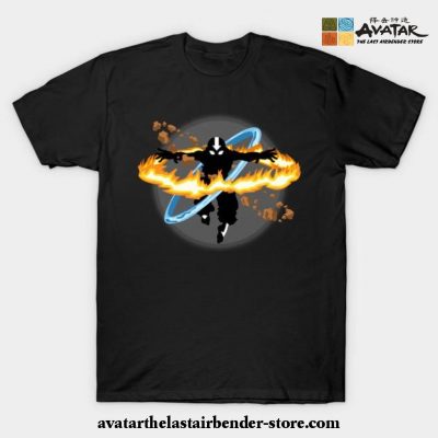 Avatar Aang T-Shirt Black / S