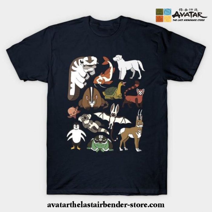 Avatar Menagerie T-Shirt Black / S