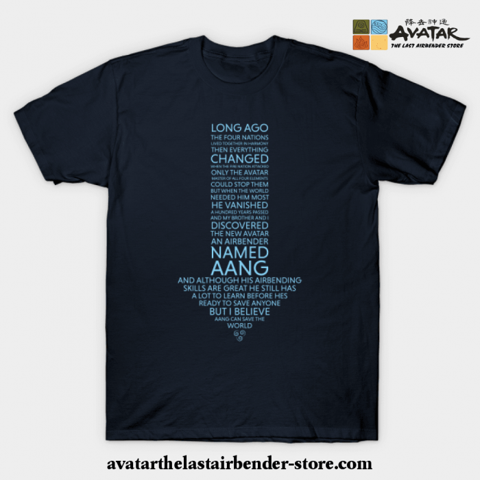 Avatar Monolauge T-Shirt Navy Blue / S