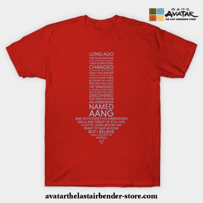 Avatar Monolauge T-Shirt Red / S