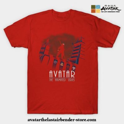 Avatar The Animated Series - Volume 1 T-Shirt Red / S