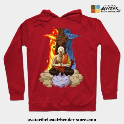 Avatar The Last Air Bender Hoodie Red / S