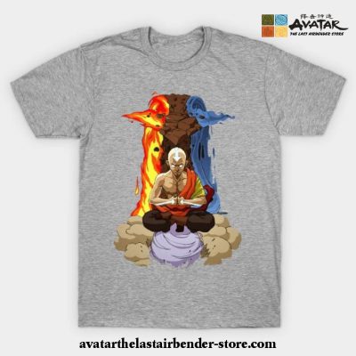 Avatar The Last Air Bender T-Shirt Gray / S