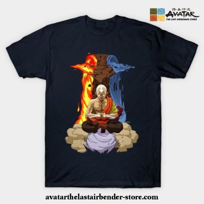 Avatar The Last Air Bender T-Shirt Navy Blue / S