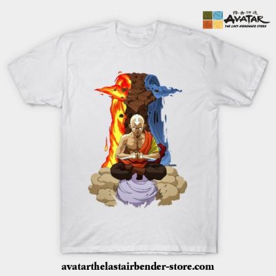 Avatar The Last Air Bender T-Shirt White / S