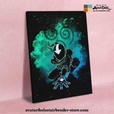 Avatar The Last Airbender - Aang Colorfull Canvas Wall Art New Style