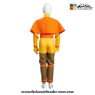 Avatar: The Last Airbender - Aang Cosplay Costume Kids Jumpsuit Outfits