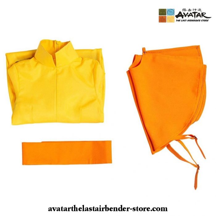 Avatar: The Last Airbender - Aang Cosplay Costume Kids Jumpsuit Outfits
