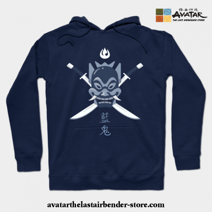 Avatar The Last Airbender - Blue Spirit Hoodie Navy / S