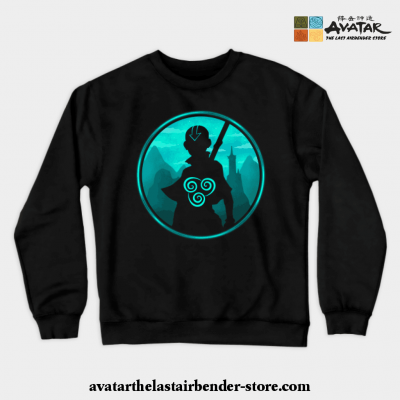 Avatar - The Last Airbender Crewneck Sweatshirt Black / S