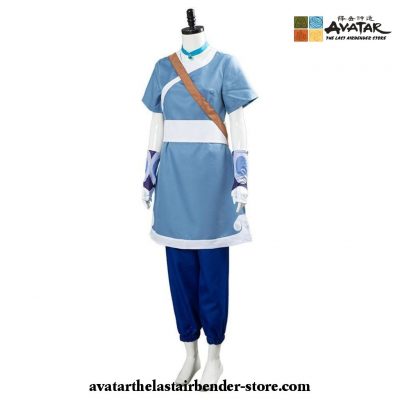 Avatar:  The Last Airbender - Katara Cosplay Blue Fancy Dress Suit