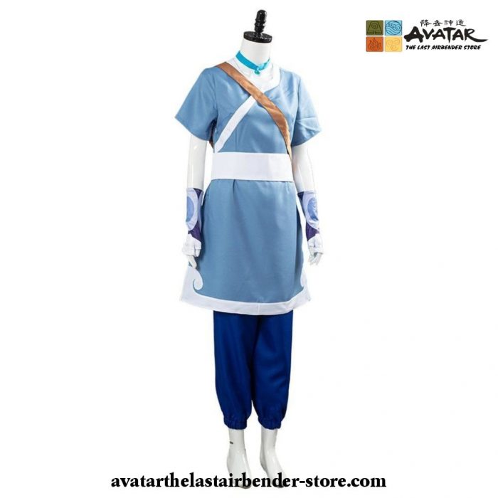 Avatar:  The Last Airbender - Katara Cosplay Blue Fancy Dress Suit