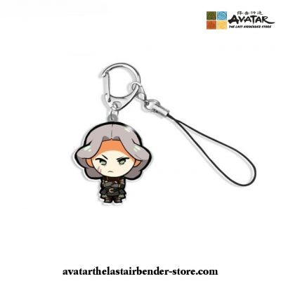 Avatar The Last Airbender Keychain - Lin Beifong Mobile Phone Straps Resin