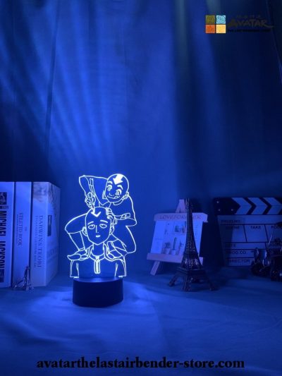 Avatar The Last Airbender Lamp - Saitama & Aang Led