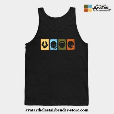 Avatar The Last Airbender Playing Cards Tank Top Black / S