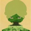 Avatar The Last Airbender Poster - Toph Beifong Vintage Kraft Paper