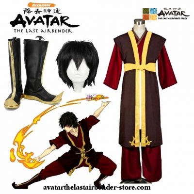 Avatar The Last Airbender Zuko Cosplay Costume Kings Prince Uniform