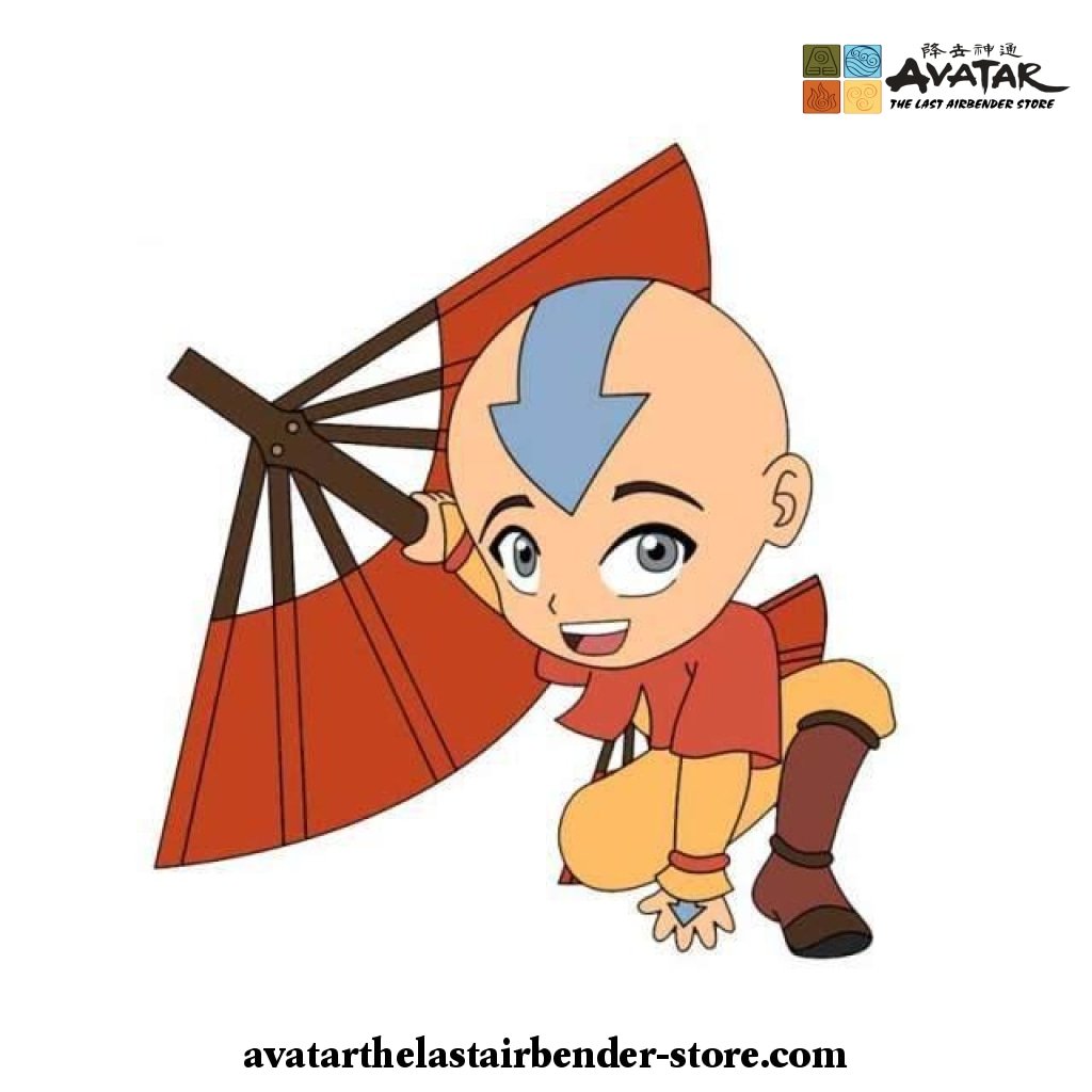 Aang and Sokka - Avatar The Last Airbender - Sticker