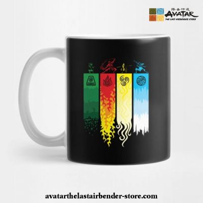 Element Symbols Avatar The Last Airbender Mug