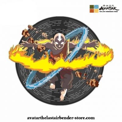 Fire Aang Avatar: The Last Airbender Car Sticker