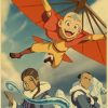 Funny Avatar The Last Airbender Kraft Paper Poster