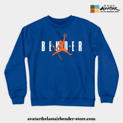 Just Bend It Crewneck Sweatshirt Blue / S