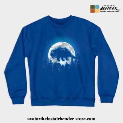 Moonlight Appa Crewneck Sweatshirt Blue / S