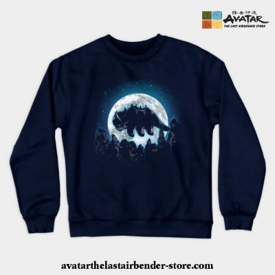 Moonlight Appa Crewneck Sweatshirt Navy Blue / S