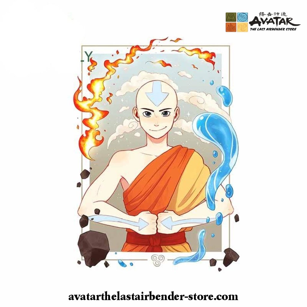 Avatar The Last Airbender, Aang' Sticker