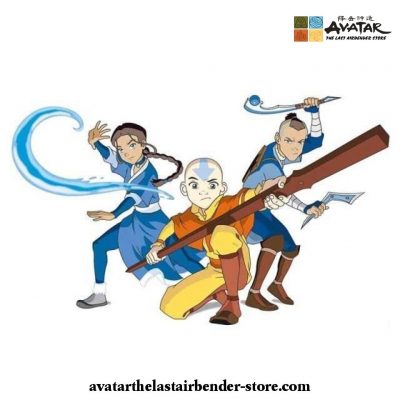 New Avatar: The Last Airbender Team Car Sticker Style 2021 2