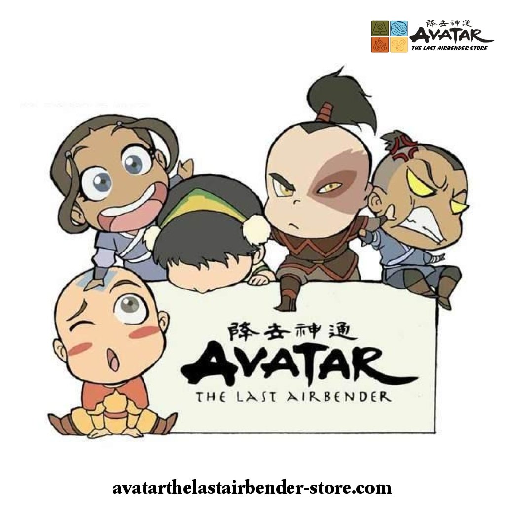 Fire Aang Avatar: The Last Airbender Car Sticker - Avatar The Last  Airbender Store