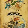 New Avatar: The Last Airbender Vintage Kraft Paper Poster