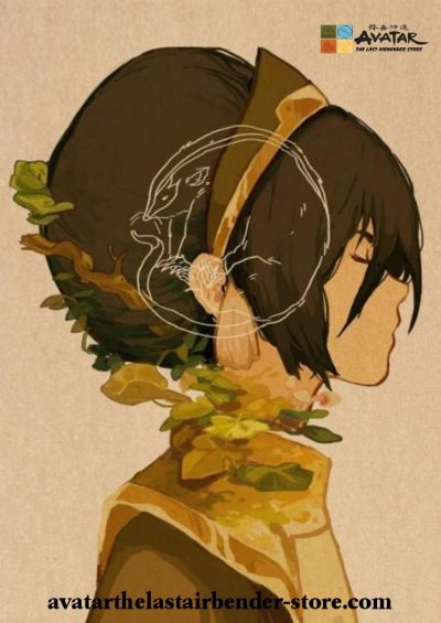 New Style Toph Beifong Vintage Kraft Paper Poster