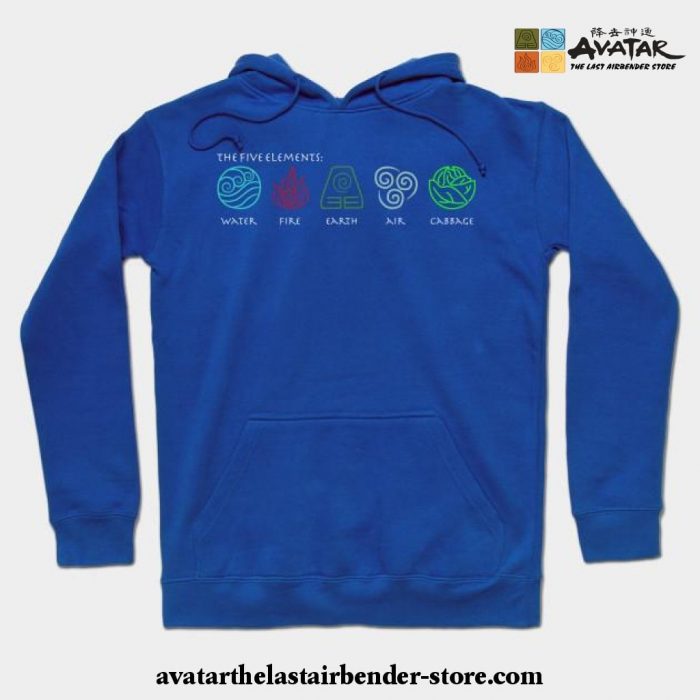 The Five Elements Avatar Hoodie Blue / S