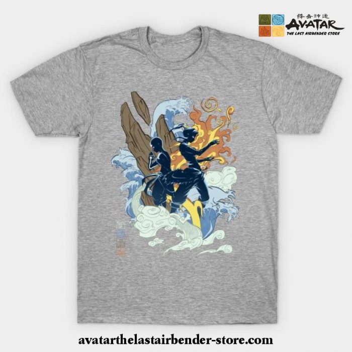 The Two Avatars T-Shirt1 Gray / S