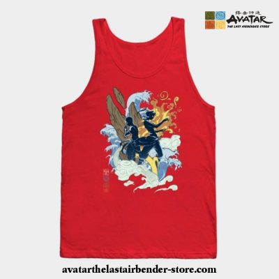 The Two Avatars Tank Top Red / S