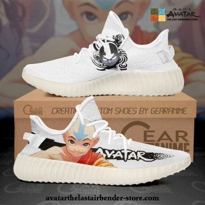 Aang Shoes Avatar The Last Airbender Custom Anime Sneakers Men / US6 Official Death Note Merch