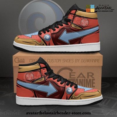 Air Aang Sneakers Custom Avatar The Last Airbender Anime Shoes Men / US6.5 Official Death Note Merch
