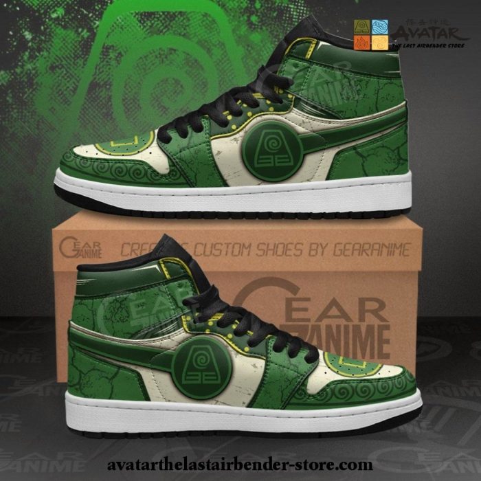 Avatar Earth Nation Sneakers The Last Airbender Custom Shoes Men / US6.5 Official Death Note Merch