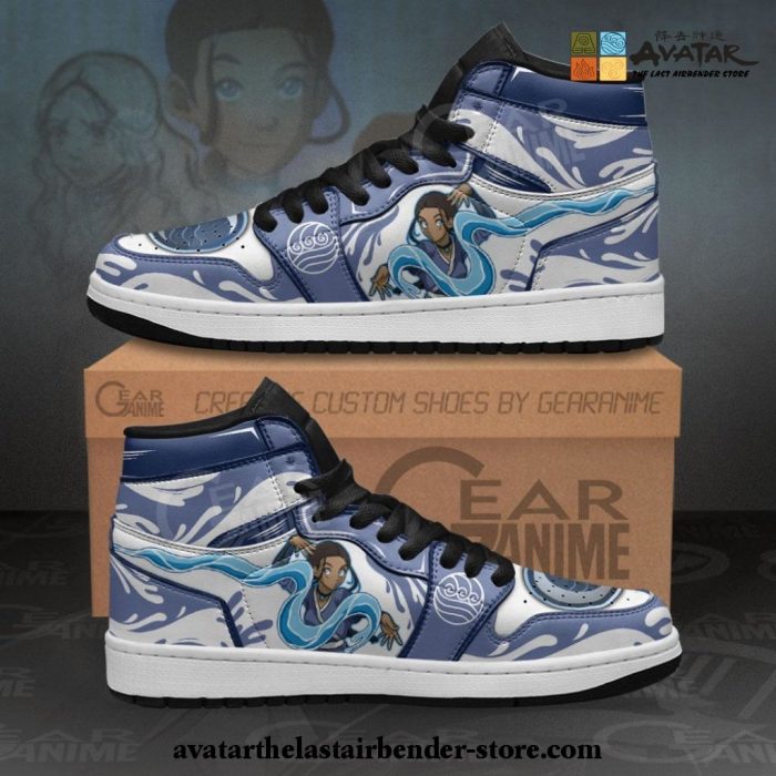 Katara Sneakers Custom Avatar The Last Airbender Anime Shoes Men / US6.5 Official Death Note Merch