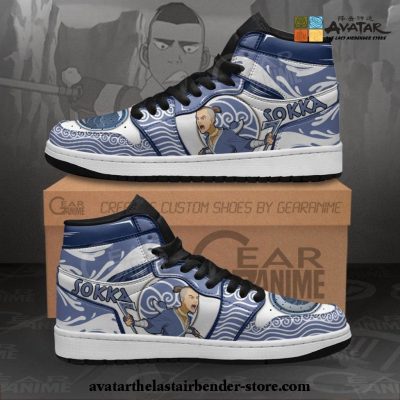 Sokka Sneakers Custom Avatar The Last Airbender Anime Shoes Men / US6.5 Official Death Note Merch