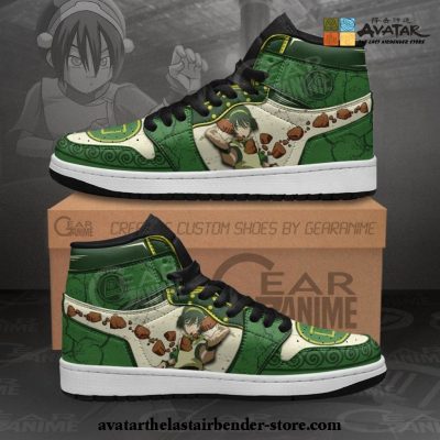 Toph Sneakers Custom Avatar The Last Airbender Anime Shoes Men / US6.5 Official Death Note Merch