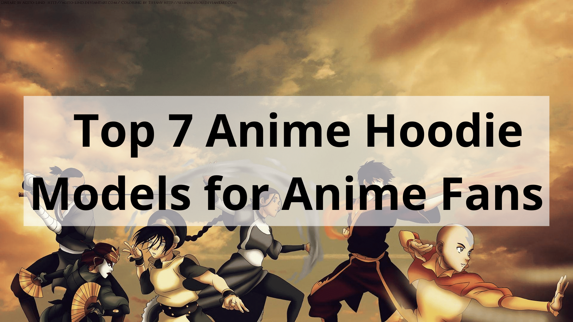 Top 7 Anime Hoodie Models for Anime Fans