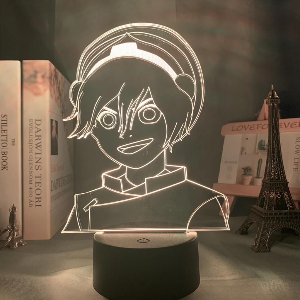 Anime Avatar The Last Airbender 3d Led Lamp Aang Zuko Iroh Toph Beifong Suki  Figure Nightlight For Kids Child Bedroom Decor
