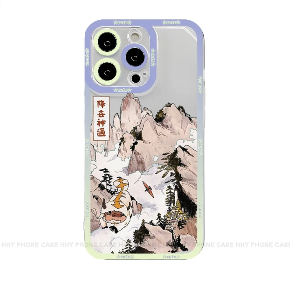 Anime Avatar The Last Airbender Phone Case Anger Eyes For IPhone 13 12 Mini 11 14 - Avatar The Last Airbender Store